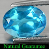 1.42 Ct. Oval Shape Natural Gemstone Swiss Blue Topaz