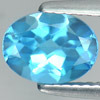 1.51 Ct. Natural Gem Oval Shape Swiss Blue Topaz Brazil