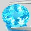 5.56 Ct. Oval Shape Natural Gemstone Swiss Blue Topaz From Brazil