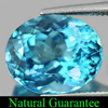 4.94 Ct. Natural Gemstone Swiss Blue Topaz Oval Shape From Brazil