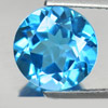 3.48 Ct. Charming Gemstone Natural Swiss Blue Topaz Round Shape