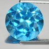 3.44 Ct. Attractive Gemstone Natural Swiss Blue Topaz Round Shape