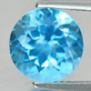 3.31 Ct. Round Shape Natural Gemstone Swiss Blue Topaz Brazil
