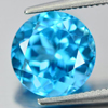 3.34 Ct. Round Shape Natural Gemstone Swiss Blue Topaz