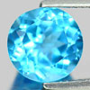 3.30 Ct. Round Shape Natural Swiss Blue Topaz Brazil