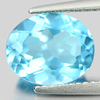 3.19 Ct. Gemstone Natural Swiss Blue Topaz Oval Shape