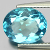 4.66 Ct. Oval Shape Natural London Blue Topaz Brazil
