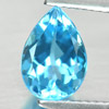 2.30 Ct. Natural Gemstone Swiss Blue Topaz Pear Shape From Brazil 2.30 Ct. Natural Gemstone Swiss Blue Topaz Pear Shape From Brazil