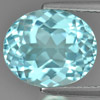 Good Color 7.12 Ct. Oval Shape Natural Gem Swiss Blue Topaz Brazil