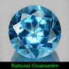 Clean 3.45 Ct. Round Shape Natural Gem Swiss Blue Topaz Brazil