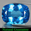 Topaz Swiss Blue 19.92 Ct. Clean Cushion 20 x 15 Mm. Natural Gemstone Brazil