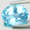 Alluring 2.55 Ct. Oval Gemstone Natural Blue Topaz Brazil