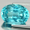 8.42 Ct. Good Cutting Oval Natural Gemstone Blue Topaz Brazil