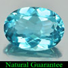 7.16 Ct. Oval Shape Natural Gemstone Blue Topaz Good Color