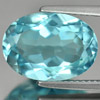 7.06 Ct. 14 x 10.3 Mm. Oval Shape Natural Gemstone Blue Topaz Brazil