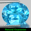 Good Color 4.58 Ct. Oval Shape Natural Gem Swiss Blue Topaz Brazil