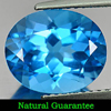 Natural Gemstone Swiss Blue Topaz 4.56 Ct. VVS Oval Size 11 x 9 Mm. From Brazil Natural Gemstone Swiss Blue Topaz 4.56 Ct. VVS Oval Size 11 x 9 Mm. From Brazil