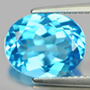 4.15 Ct. Charming Oval Shape Natural Swiss Blue Topaz Gemstone Brazil