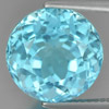 Clean Blue Topaz 11.67 Ct. Round Shape 12.7 Mm. Natural Gemstone From Brazil