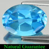 Calibrate Size 7.62 Ct. Oval Shape Natural Gemstone Swiss Blue Topaz Brazil