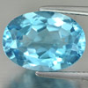 7.77 Ct. Oval Shape Natural Gemstone Swiss Blue Topaz From Brazil