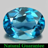 Natural Gemstone 1.99 Ct. Oval Shape 9x7x4.2 mm. London Blue Topaz From Brazil