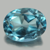 Good Color 2.50 Ct. Oval Natural Gem London Blue Topaz From Brazil