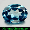 2.00 Ct. Nice Oval Natural Gemstone London Blue Topaz From Brazil 2.00 Ct. Nice Oval Natural Gemstone London Blue Topaz From Brazil