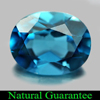 2.56 Ct. Charming Oval Natural Gem London Blue Topaz From Brazil 2.56 Ct. Charming Oval Natural Gem London Blue Topaz From Brazil