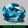 2.17 Ct. Alluring Oval Shape Natural Gem London Blue Topaz Brazil 2.17 Ct. Alluring Oval Shape Natural Gem London Blue Topaz Brazil