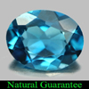 1.92 Ct. Attractive Oval Natural Gem London Blue Topaz From Brazil 1.92 Ct. Attractive Oval Natural Gem London Blue Topaz From Brazil