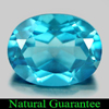 2.40 Ct. Oval Shape Natural Gemstone London Blue Topaz From Brazil