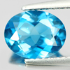 Natural Gem 2.12 Ct. Attractive Oval Shape London Blue Topaz Brazil Natural Gem 2.12 Ct. Attractive Oval Shape London Blue Topaz Brazil