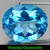 5.01 Ct. Good Oval Natural Gemstone Swiss Blue Topaz Brazil