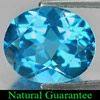 Natural Gemstone 5.80 Ct. Oval Shape Swiss Blue Topaz From Brazil