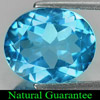5.09 Ct. Oval Natural Gem Swiss Blue Topaz Size 12 x 10 x 6 Mm. 5.09 Ct. Oval Natural Gem Swiss Blue Topaz Size 12 x 10 x 6 Mm.