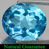 5.12 Ct. Oval Shape Natural Gem Swiss Blue Topaz Size 12 x 10 Mm. 5.12 Ct. Oval Shape Natural Gem Swiss Blue Topaz Size 12 x 10 Mm.