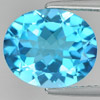 Natural Gem Swiss Blue Topaz 4.84 Ct. VVS Oval Shape 12 x 10 Mm. From Brazil Natural Gem Swiss Blue Topaz 4.84 Ct. VVS Oval Shape 12 x 10 Mm. From Brazil