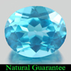 Nice 5.90 Ct. Calibrate Size Oval Shape Natural Swiss Blue Topaz Gem Brazil Nice 5.90 Ct. Calibrate Size Oval Shape Natural Swiss Blue Topaz Gem Brazil