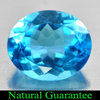 Calibrate Size 5.60 Ct. Good Oval Natural Gem Swiss Blue Topaz Brazil Calibrate Size 5.60 Ct. Good Oval Natural Gem Swiss Blue Topaz Brazil