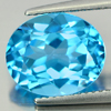 Calibrate Size 5.80 Ct. Very Good Oval Natural Gem Swiss Blue Topaz Brazil Calibrate Size 5.80 Ct. Very Good Oval Natural Gem Swiss Blue Topaz Brazil
