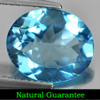 4.80 Ct. Good Color Oval Natural Gem Swiss Blue Topaz Brazil 4.80 Ct. Good Color Oval Natural Gem Swiss Blue Topaz Brazil
