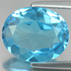 Topaz Swiss Blue 4.30 Ct. VVS Oval Shape 12 x 10 Mm. Natural Gemstone Brazil Topaz Swiss Blue 4.30 Ct. VVS Oval Shape 12 x 10 Mm. Natural Gemstone Brazil