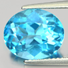 5.64 Ct. Calibrate Size Oval Natural Gem Swiss Blue Topaz Brazil