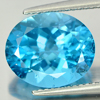 5.92 Ct. Charming Calibrate Size Oval Natural Swiss Blue Topaz Gemstone