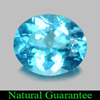 5.21 Ct. Calibrate Size Oval Shape 12 x 10 Mm Natural Gem Swiss Blue Topaz