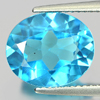 4.89 Ct. Calibrate Size Oval Shape Natural Swiss Blue Topaz
