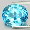5.10 Ct. Calibrate Size Oval Shape 12 x 10 Mm Natural Gem Swiss Blue Topaz