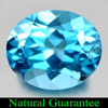 5.63 Ct. Attractive Calibrate Size Oval Natural Gem Swiss Blue Topaz