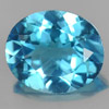 Calibrate Size 5.05 Ct. Oval Natural Gem Swiss Blue Topaz Brazil
